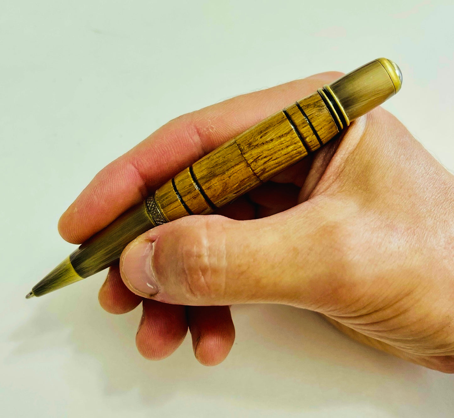 The Broadside Ballpoint – A Signature Pen crafted from Mizunara