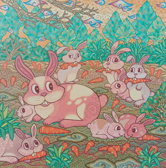 The Symbolism of Rabbits in Balinese Culture (and Why Cyx Paints Them)